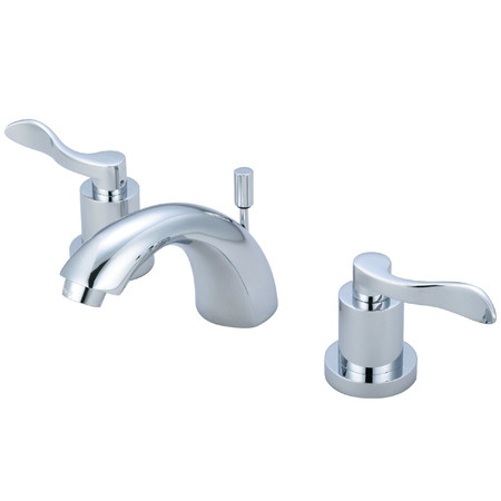 KINGSTON BRASS Mini-Widespread Bathroom Faucet, Chrome KS2951DFL